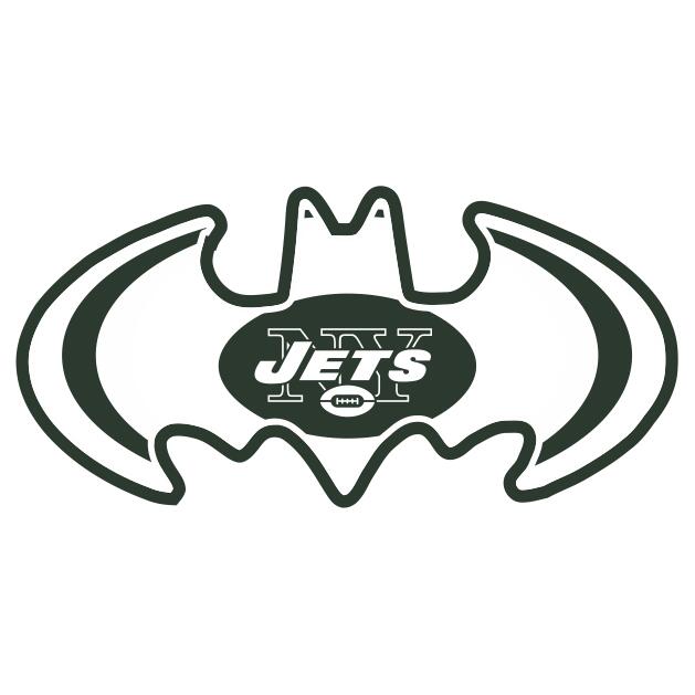 New York Jets Batman Logo fabric transfer